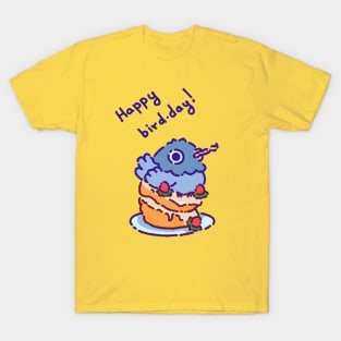 Happy bird-day pigeon T-Shirt